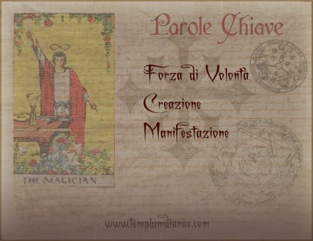 il mago tarocchi parole chiave significato