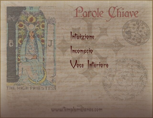 la papessa tarocchi parole chiave significato