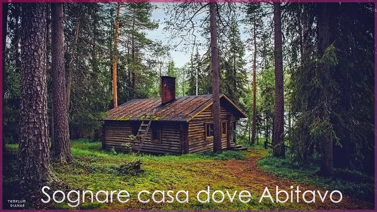 sognare casa dove abitavo prima